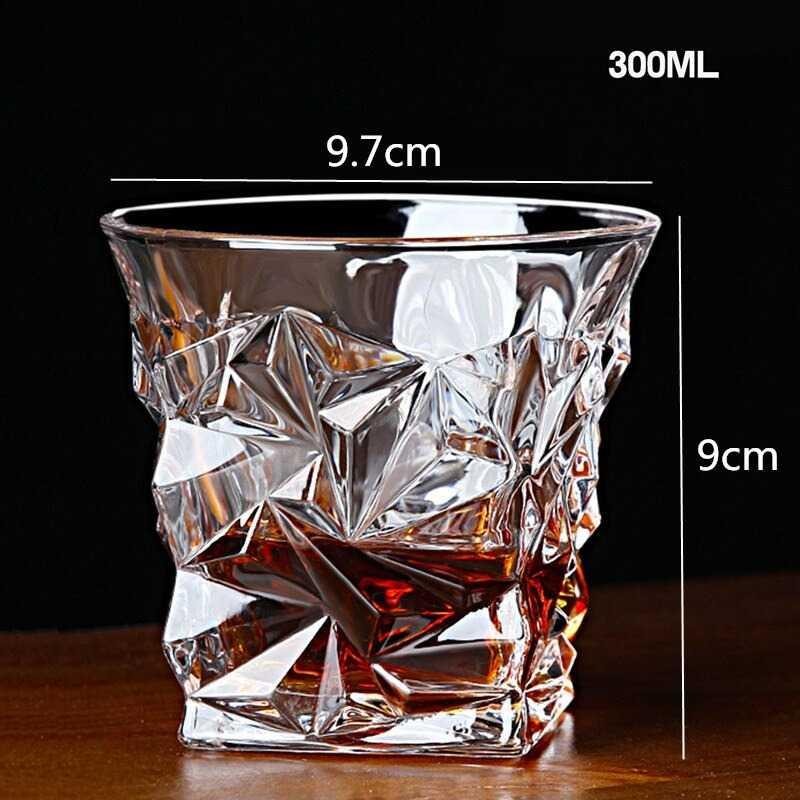 ถ้วยแก้วไวน์ Whisky Sloki 300ML - YJ103 OTS