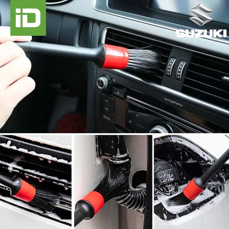 SUZUKI SWIFT NEW XL7 CELERIO ERTIGA SMART JIMNY ชุดแปรงล้างรถ แปรงปัดฝุ่น แปรงเอนกประสงค์ 5 ชิ้น/ชุด