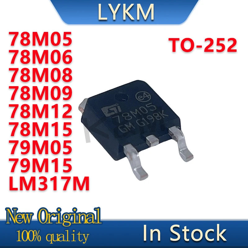 1-5PCS 78M05 78M06 78M08 78M09 78M12 78M15 79M05 79M15 LM317M LM317 L78M05 L78M06 L78M08 L78M09 L79M