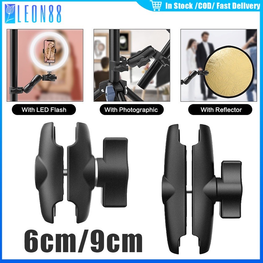 ของมาใหม่！แขนซ็อกเก็ตพลาสติกแข็ง ขาจับหัวบอล GP428B /GP428Cขาจับแฮนด์ 6/9CM