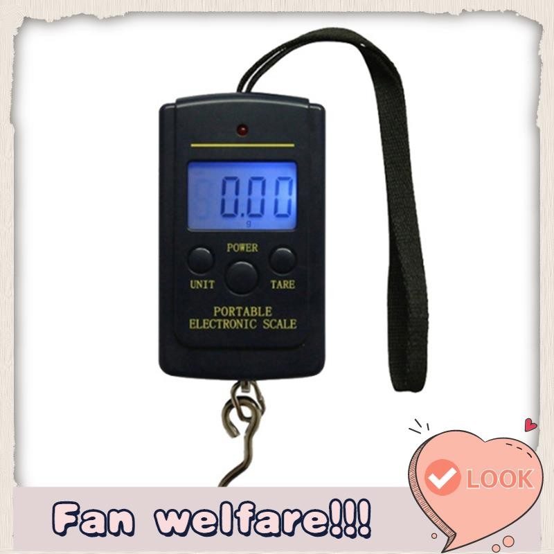 A060 Rope Portable Scale Pocket กระเป๋าเดินทางสําหรับ 40kg/10g พร้อมเชือก