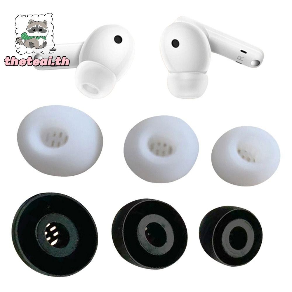 THETEAI 6 ชิ้นหูเคล็ดลับ Protector, L/M/S ซิลิโคนกันลื่นหูฟัง, Earpads กันฝุ่นเปลี่ยน Eartips สําหรับ HUAWEI FreeBuds 5i หูฟังอุปกรณ์เสริม