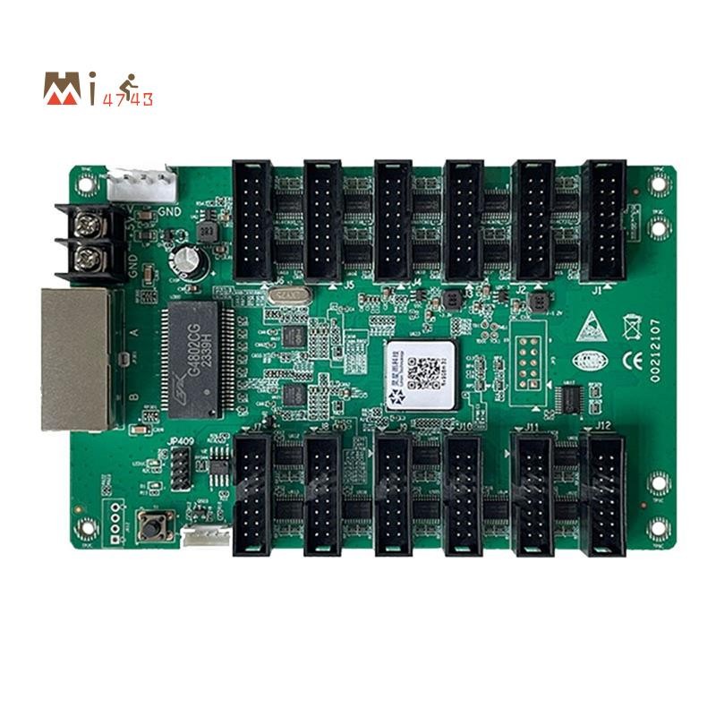 Mi4743Linsn RV908M32 การ์ดรับสัญญาณจอแสดงผล LED ระบบควบคุมหน้าจอ RV908 RV980M RV908H