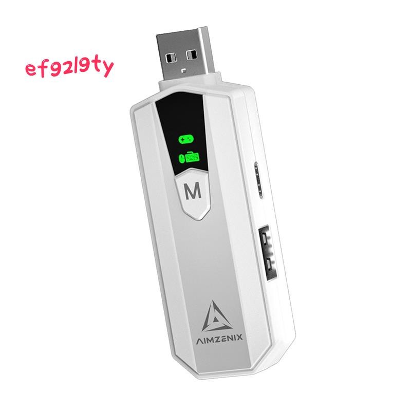 AX200PRO PC Gaming Converter คีย์บอร์ดเมาส์อะแดปเตอร์เข้ากันได้กับเกม FPS ยอดนิยม