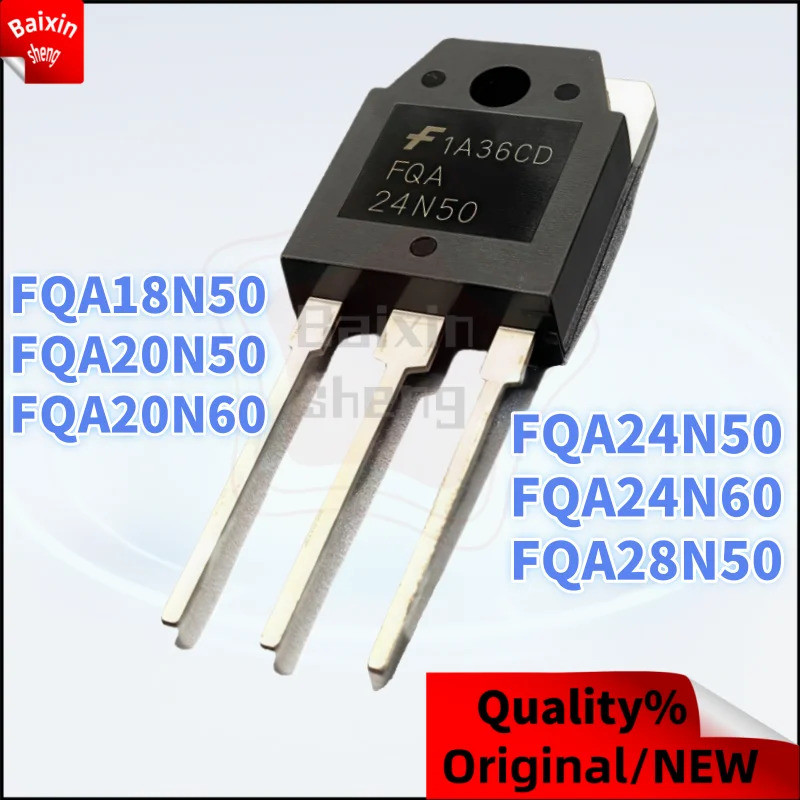 1-5PCS FQA18N50 18N50 FQA20N50 20N50 FQA24N50 24N50 FQA28N50 28N50 FQA20N60 20N60 FQA24N60 FQA24N60 