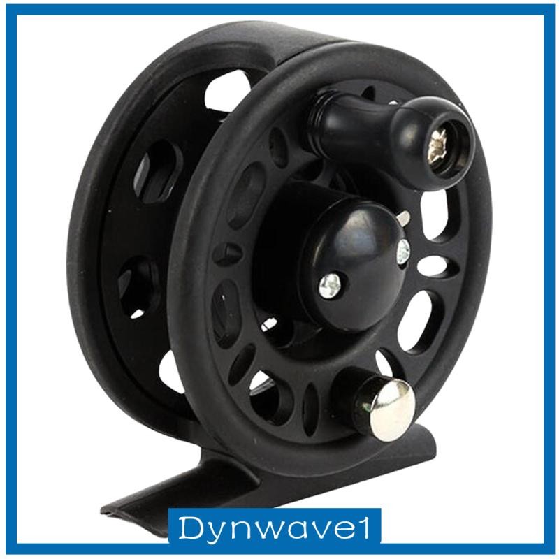 [Dynwave1] Fly Fishing Reel 3kg Braking สําหรับน้ําจืดน้ําเค็มเครื่องมือตกปลาน้ําแข็งชาวประมงพร้อม B