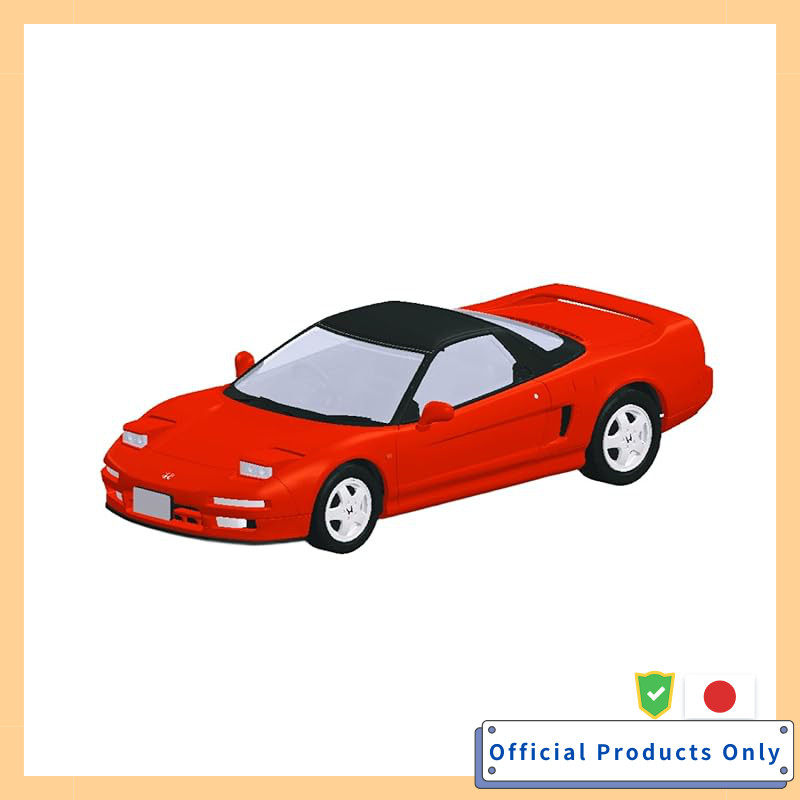 Aoshima 1/32 Rakupla Snap Kit No.19-FR Honda NA1 NSX Formula Red Pre-painted Plastic Model (Automobi