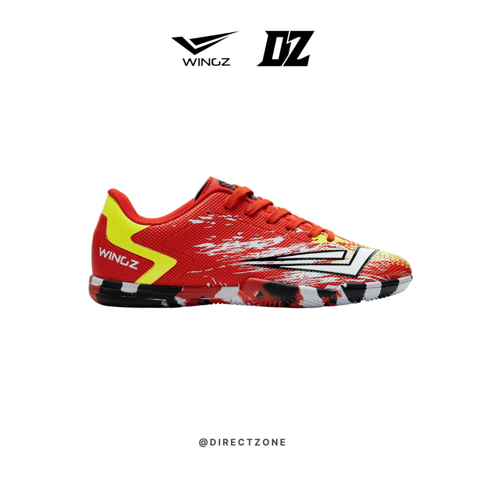รองเท้าฟุตซอล Wingz Sport - WZ2712 - สีแดง