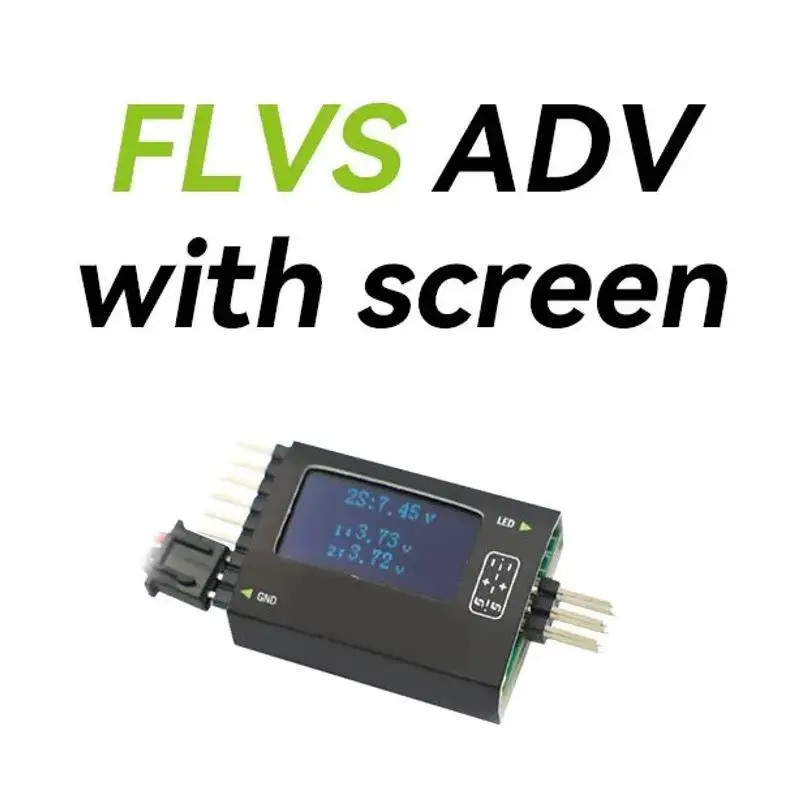 ใหม่ FrSky แรงดันไฟฟ้า FLVS ADV Sensor FLVSS/MLVSS อัพเกรด FBUS/S.Port Telemetry Protocol สําหรับ AC