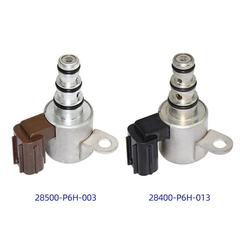2pcs เกียร์ Shift Control Solenoid วาล์ว B & C ชุด 28400-P6H-013 28500-P6H-013 สําหรับ Honda Acura 1