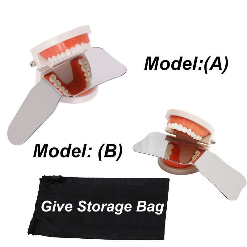 กระจกถ่ายภาพสแตนเลสทันตกรรม Autoclavable Intra-Oral Reflector เครื่องมือทันตกรรม
