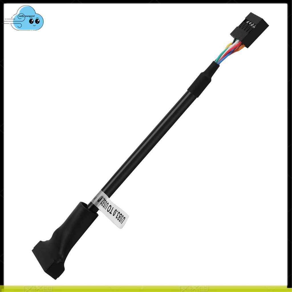 15 ซม.USB 3.0 20 Pin Header Male to USB 2.0 9 Pin Female Adapter Cable