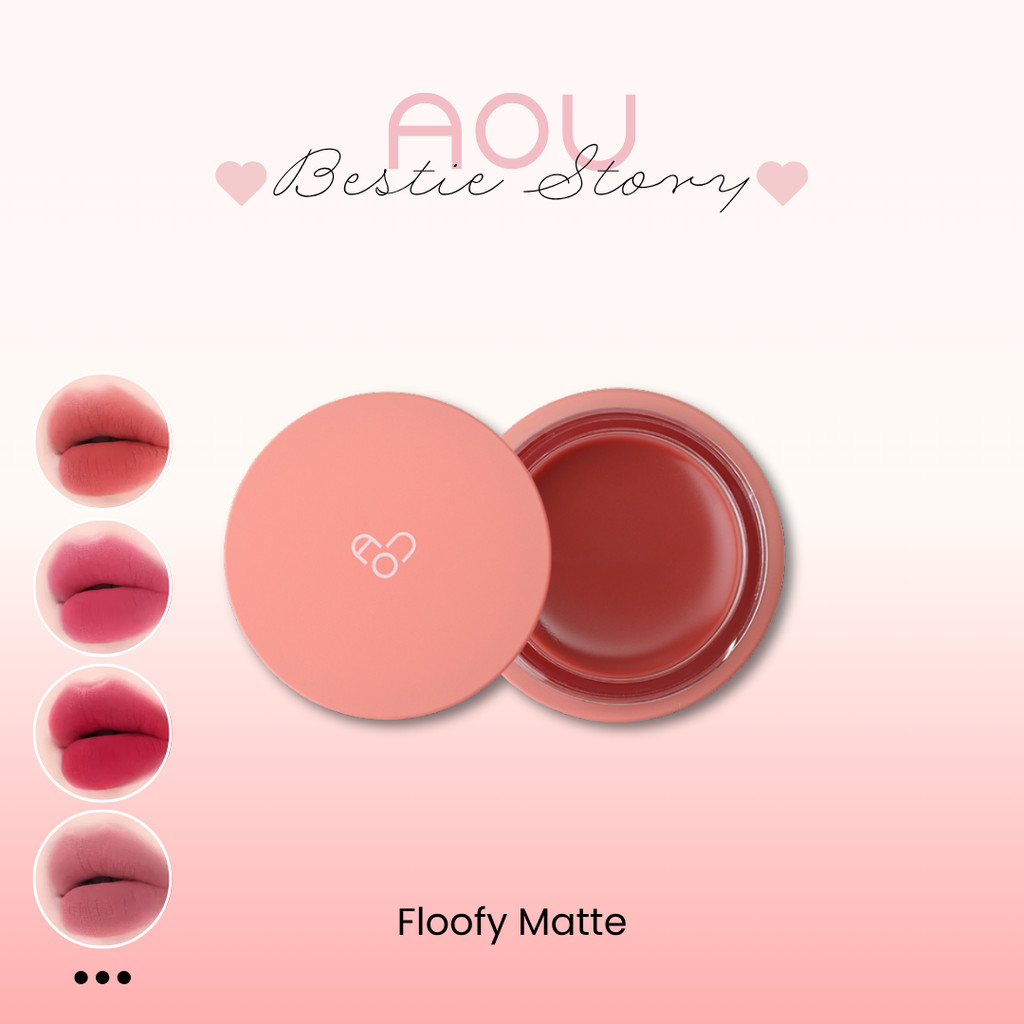 OFFICIAL AOU Floofy Matte ลิปกำมะหยี่ 10 สี 3.5g