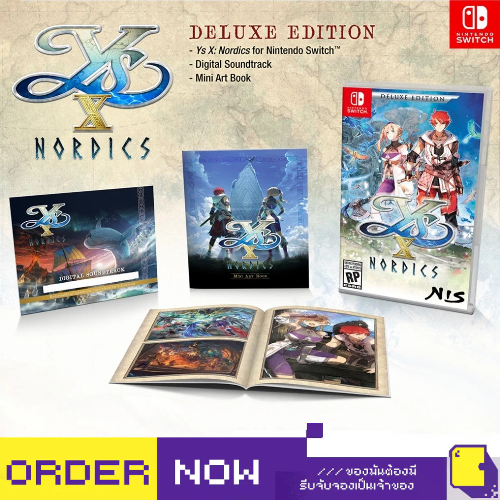 [+..••] พร้อมส่ง | NSW YS X: NORDICS (เกม Nintendo Switch™ 🎮) | By ClaSsIC GaME