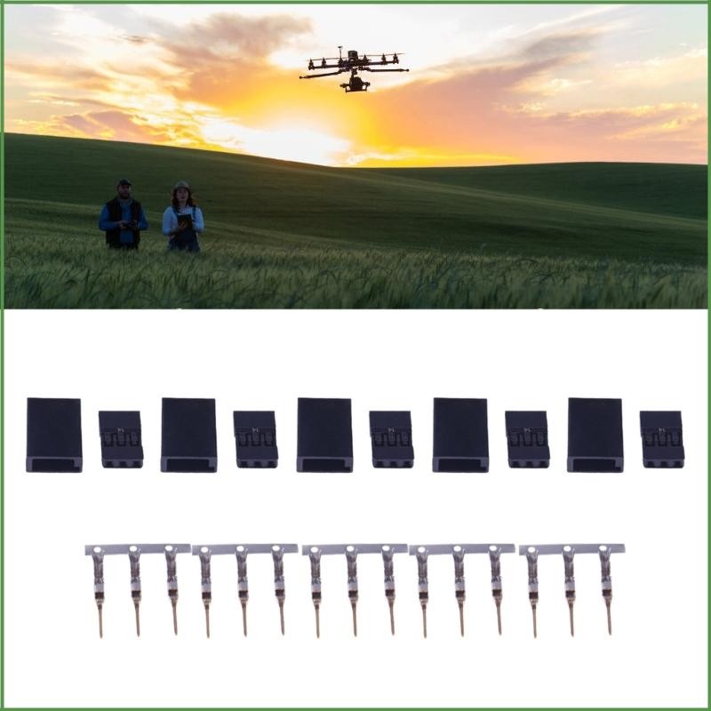 BON สําหรับ Futaba Servo Receiver Connectors ปลั๊กพร้อมล็อคขั้วต่อชายหญิง