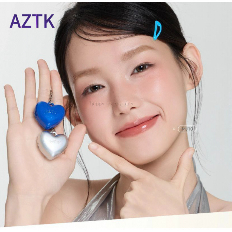 AZTK Heart-Shaped Lip Jelly, Mirror Lip Glaze, Moisturizing, Enhancing Complexion