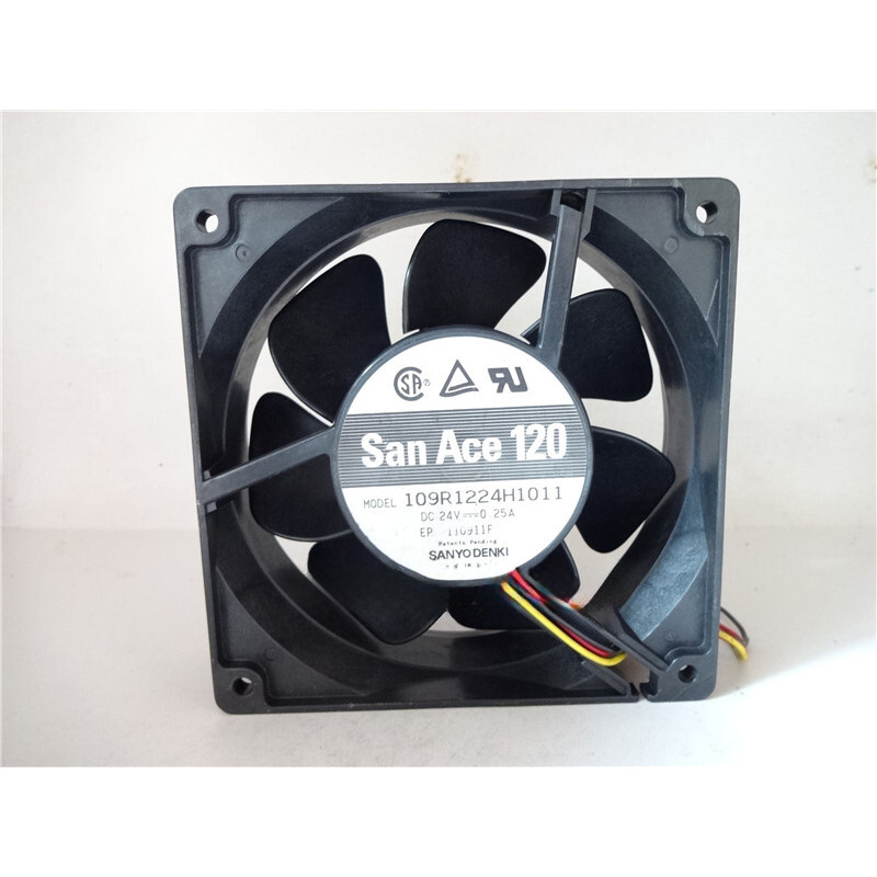 Original Sanyo 109R1224H1011/H130/H102/H144/21 24V 0.25 A 12038 พัดลม