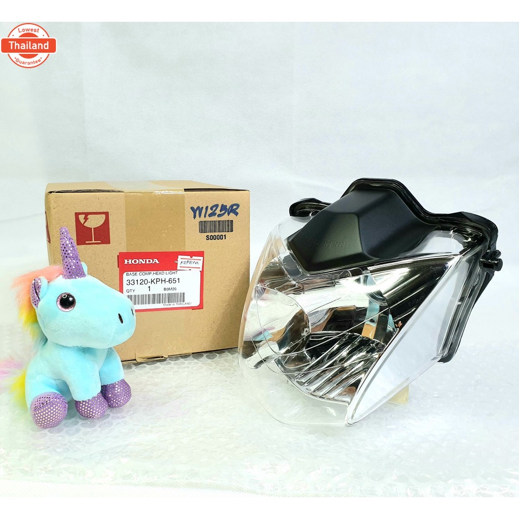 แท้ศูนย์ จานฉาย ,ไฟหน้า WAVE125R รุ่นหน้าแหลม 33120-KPH-651