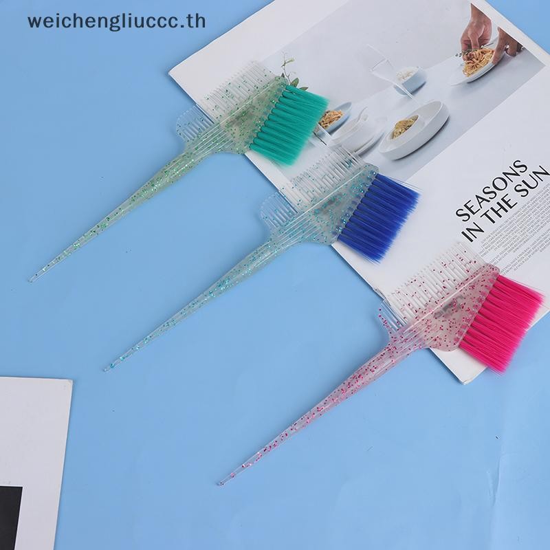 # chengliu # Pro Salon Hair Color Hair Dye Brush Comb Hair Dyeing Root Hair Bleach Tint Brush.