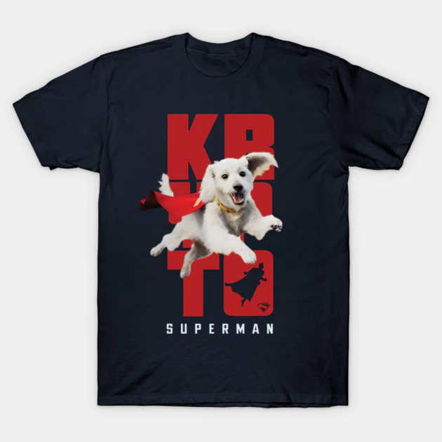 เสื้อยืด Vintage KRYPTO SUPERMAN Cotton 100%