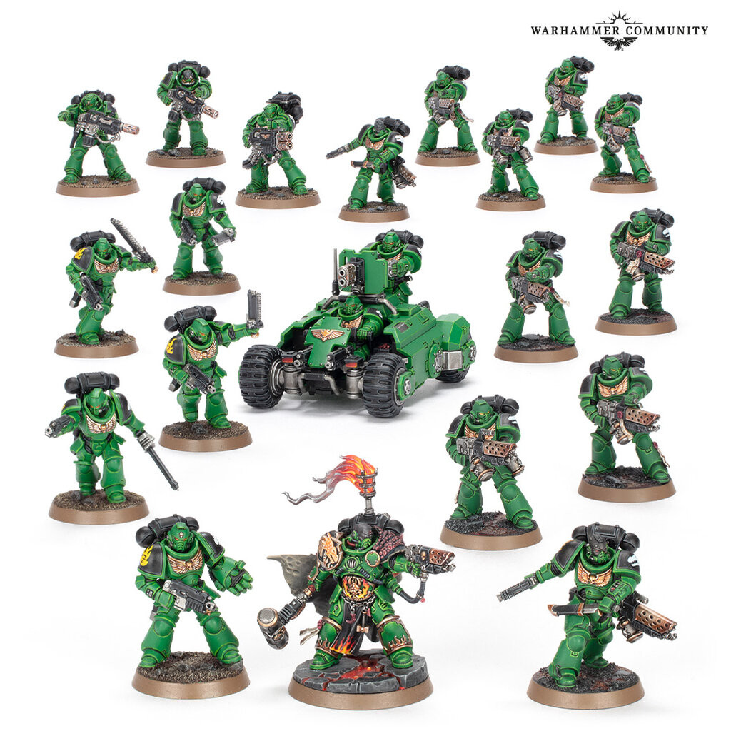WARHAMMER 40000: SALAMANDERS: COMBAT PATROL: SALAMANDERS