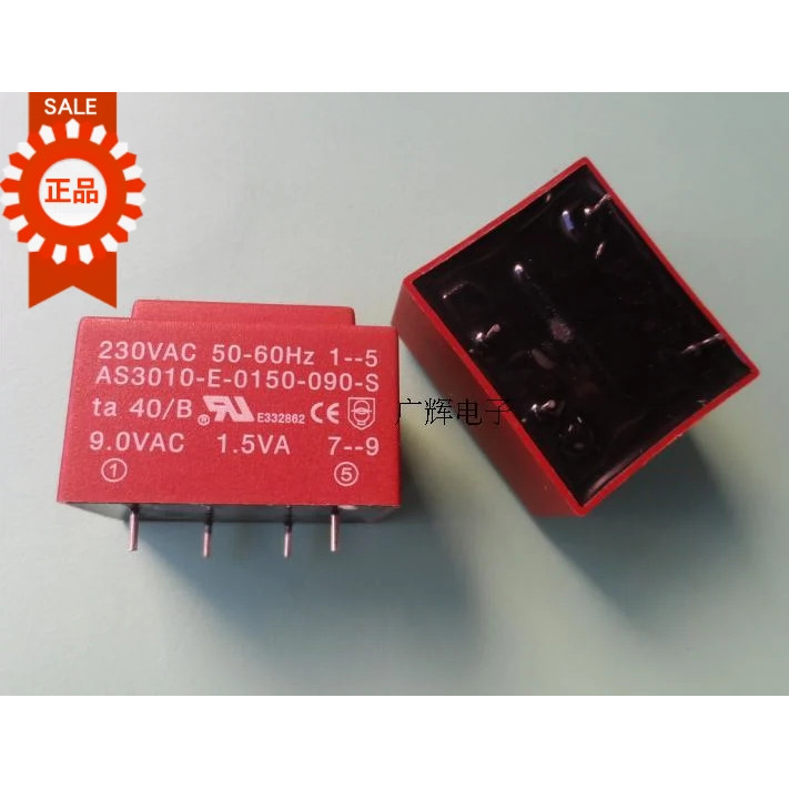 Ei30/10.5 1.5VA 230V to 9V Filling Transformer AS3010-E-0150-090-S