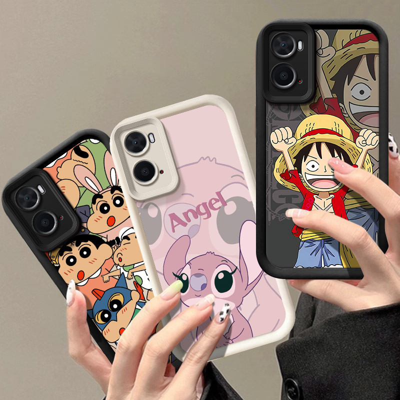 เคส OPPO A76 4G A96 4G K10 4G Realme 9I 4G เคสโทรศัพท์, วัสดุ TPU รูปแบบแองเจิลอายออกแบบเคสโทรศัพท์ HTKLQ