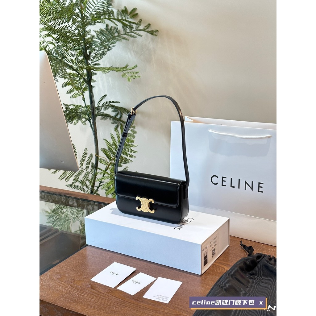 (สี Telve)ce-women classic handbag กระเป๋าสะพายไหล่ กระเป๋าใต้วงแขน Fashion shopping(พร้อมกล่อง)