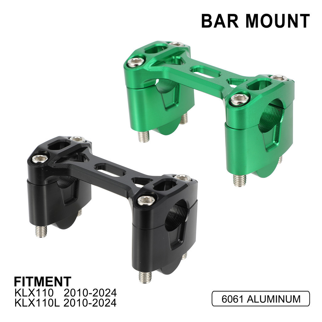 JFG RACING Motorcycle Bar Mount For KLX110 KLX110L