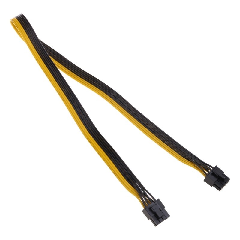 BTM 8PIN Female to 8PIN Female 6pin+2pin Graphics Card Power Supply Adapter Cable