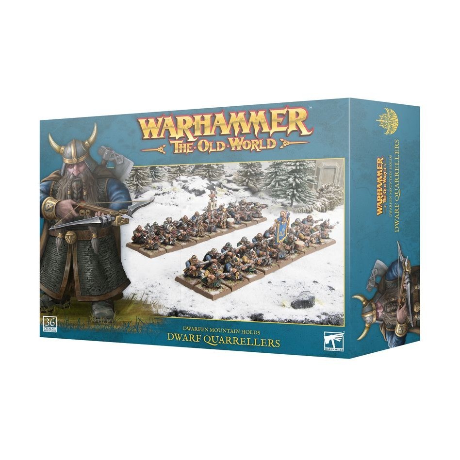 [GWพร้อมส่ง] WARHAMMER THE OLD WORLD: DWARFEN MOUNTAIN HOLDS : DWARF QUARRELLERS