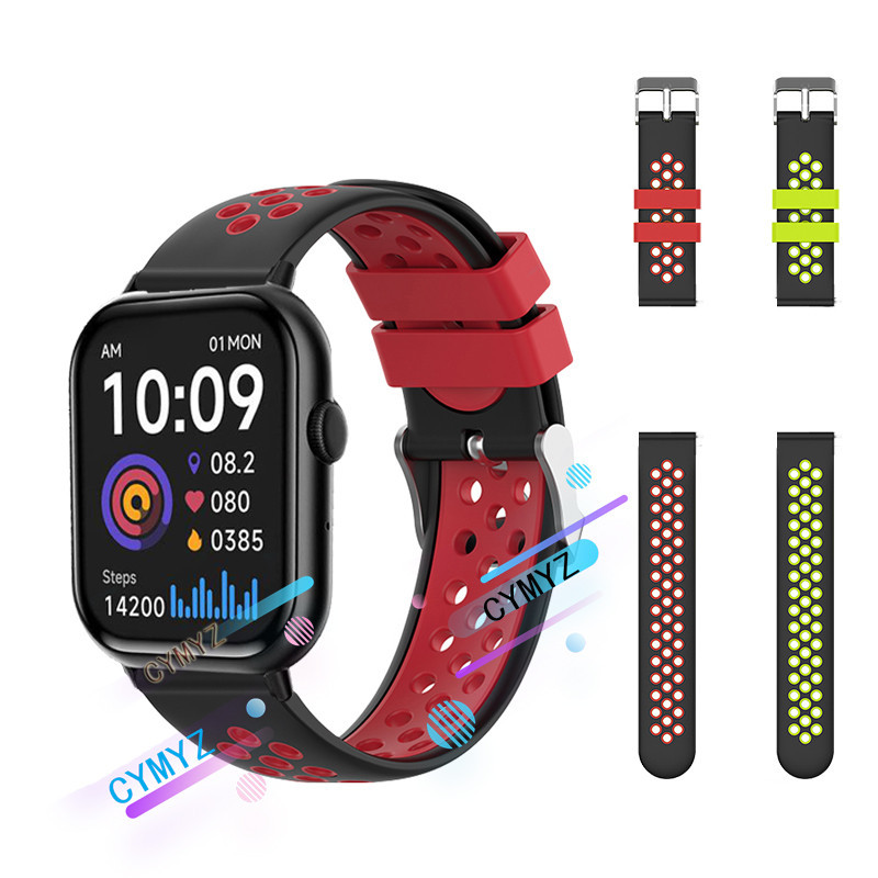 สาย HCare Go5 สายซิลิโคน HCare Go 5 Smart watch Strap สายนาฬิกา สายรัดข้อมือกีฬา