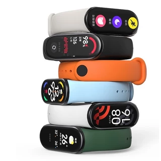 สําหรับ Xiaomi Smart Band 10 9 8 สายซิลิโคน + เคส TPU สําหรับ Mi Band 10 9 8 MiBand NFC นุ่มกันน้ํา 2 in 1 Sport ชุบเงา Slim คลุมทั้งหมด