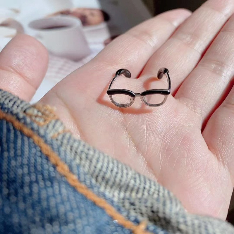 แหวนแว่นตาโลหะผสมยอดนิยมสําหรับสุภาพสตรี