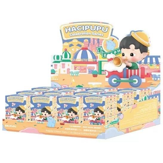 [กล่องใหญ่]POPMART HACIPUPU-Celebrationงานฉลอง Series[100%ของแท้อย่างเป็นทางการ]จัดส่งภายใน24 ตุ๊กตา