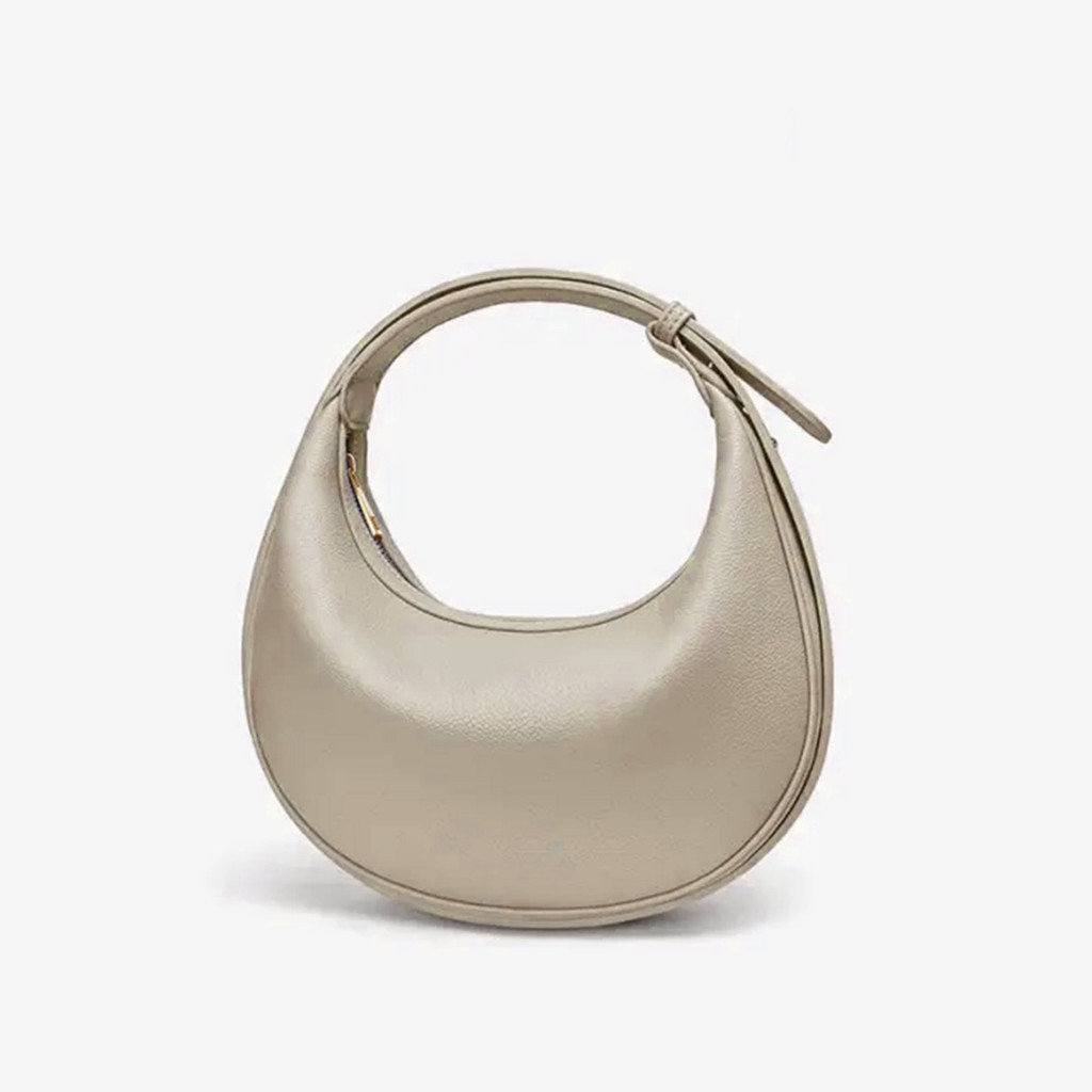 ใหม่ Half Moon Bag สายคล้องไหล่ปรับแบบพกพา Cross-body กระเป๋าสะพายอินเทรนด์ Crescent Bag Dumpling Bag
