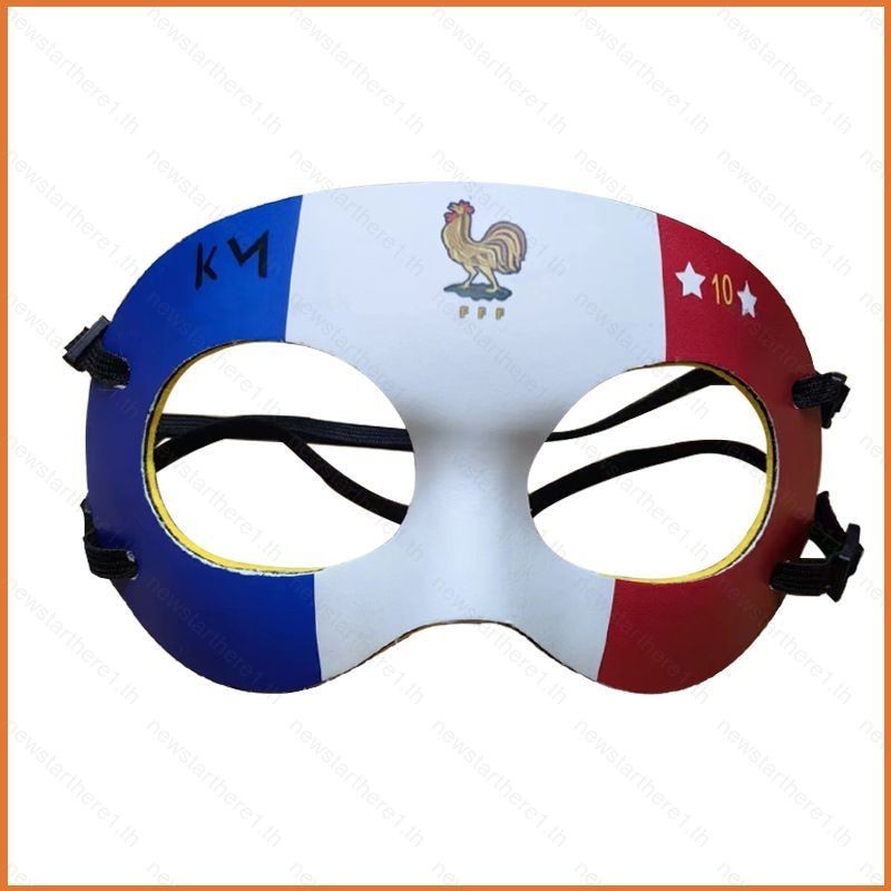 Jason UEFA Euro 2024 Mbappe หน้ากากเดียวกันคอสเพลย์ Gaul Rooster หน้ากากธงชาติฝรั่งเศสฝรั่งเศส