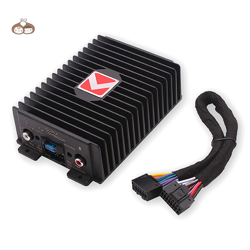 Bef รถ DSP เครื่องขยายเสียง Hi-Fi Booster เสียงดิจิตอลโปรเซสเซอร์สําหรับรถยนต์ลําโพงซับวูฟเฟอร์ Power รถวิทยุสเตอริโอ TH