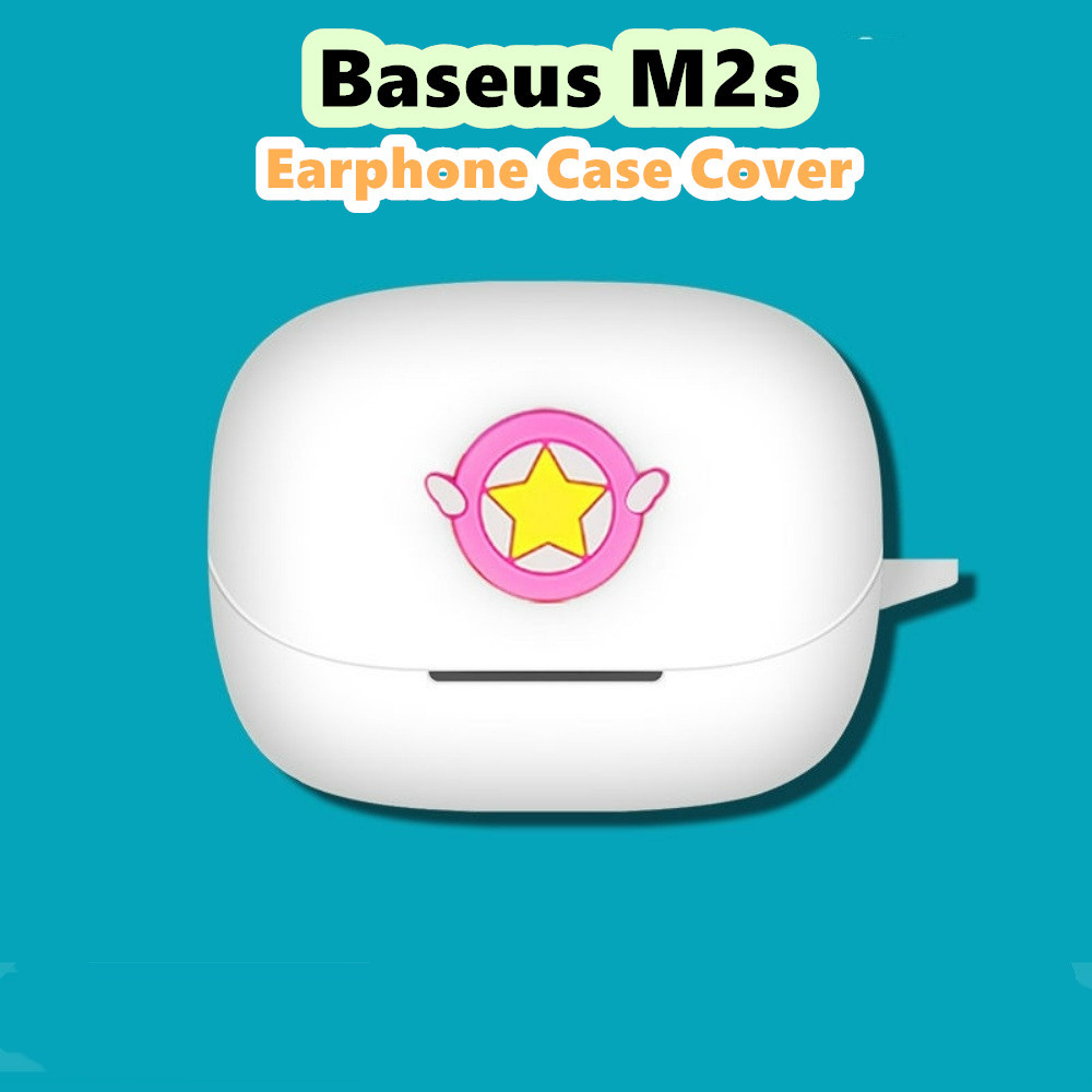 Trend FrontFor Baseus M2s Case Innovation Cartoon Soft Silicone Headphone Case Casing Cover