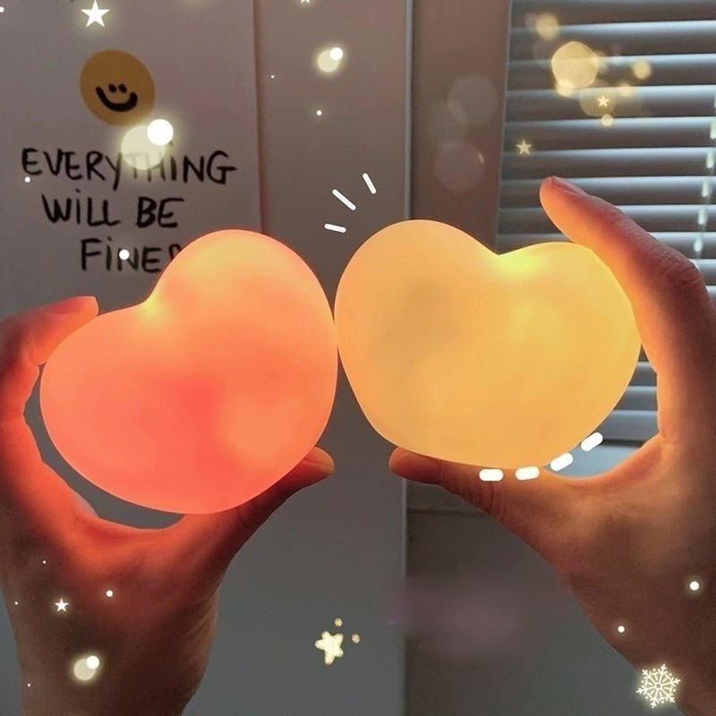 โคมไฟ LED รูปหัวใจ 3D สร้างสรรค์ เครื่องประดับ สําหรับวันเกิด