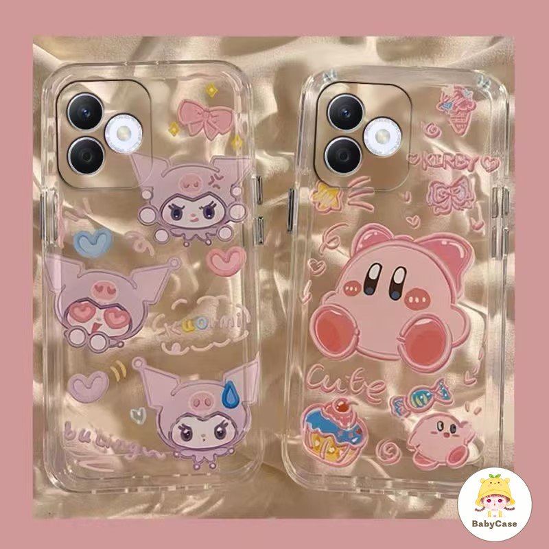 คุโรมิ เคอร์บี้ผู้น่ารัก เคส Redmi 12C 9T 9A 10 10C 12 13C 9 9C A1 Note 9 8 10 11 13 12 Pro Max Poco C65 C55 M3 X5 X6