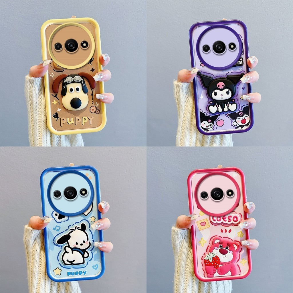 เคส Redmi A3 ของเล่นตุ๊กตาน่ารัก กรณีโทรศัพท์มือถือ BB