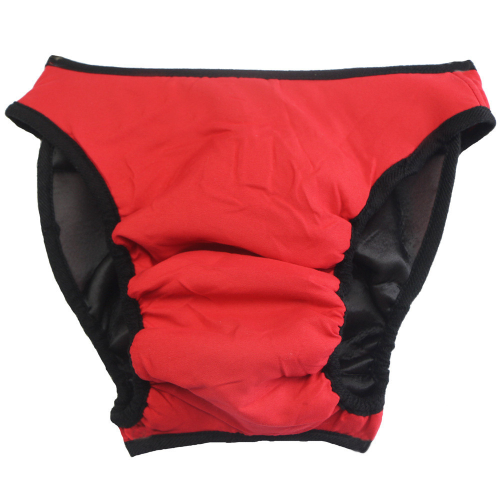 [XS-XXL] ผ้าอ้อมสุนัขหญิงล้างทำความสะอาดได้สัตว์เลี้ยงสุนัขใหญ่กางเกงสรีรวิทยาสุนัขขนาดใหญ่สุนัขหญิงกางเกงประจำเดือนชุดชั้นในกางเกง - รูปที่ 4