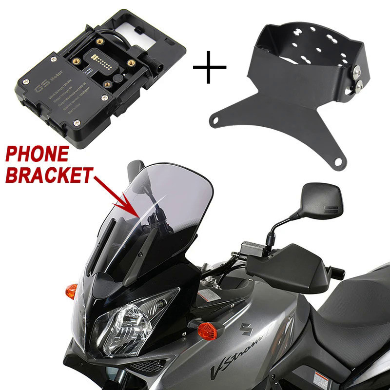 MP ใหม่รถจักรยานยนต์สำหรับ SUZUKI V-Strom 650 1000 DL 1000 650 Vstrom ยึดสมาร์ทโฟน GPS ยึด