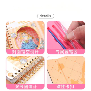 💥 จัดส่งจาก💥ประเทศไทยมัลติฟังก์ชั่น DIY เด็กแต่งตัววัสดุสาวแต่งตัวของเล่นเพื่อการศึกษาของขวัญสติกเกอร์หนังสือ