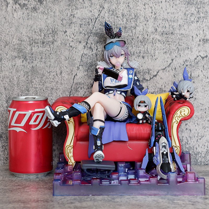 แอนิเมชั่น สินค้า Hakimi Studio Silver Wolf สาวสวยสองมิติรูปปั้นแชสซีตกแต่งรูป