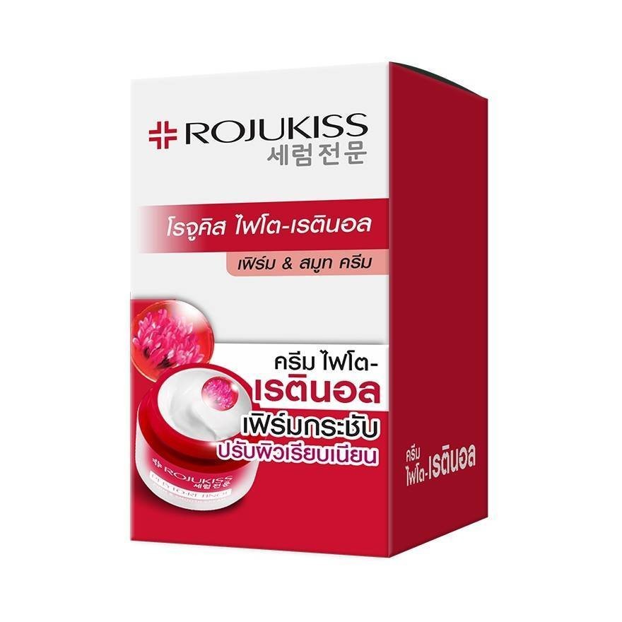 🔥แท้/ถูกที่สุด/ไลฟ์ทุกวัน🔥(กล่องx6ซอง) Rojukiss Phyto Retinol Firm And Smooth Cream โรจูคิส ไฟโต เรตินอล เฟิร์ม สมูท - รูปที่ 3