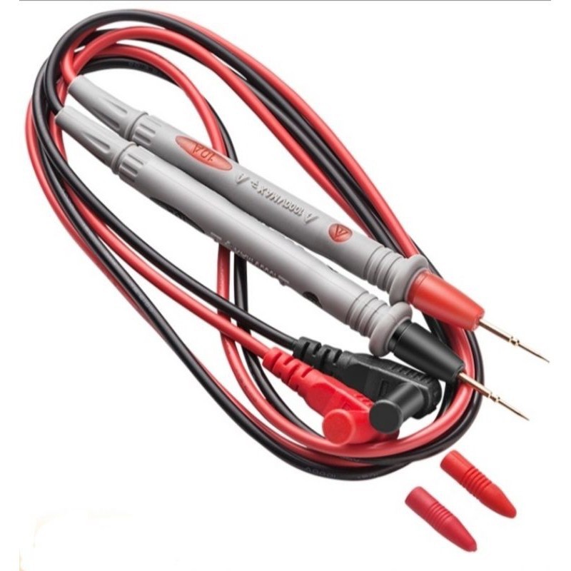 สายมัลติมิเตอร์อย่างดี 1000V meter ปลายเข็ม สายมิเตอร์หัวเข็ม สายมิเตอรวัดไฟ มัลติมิเตอร์ 70cm