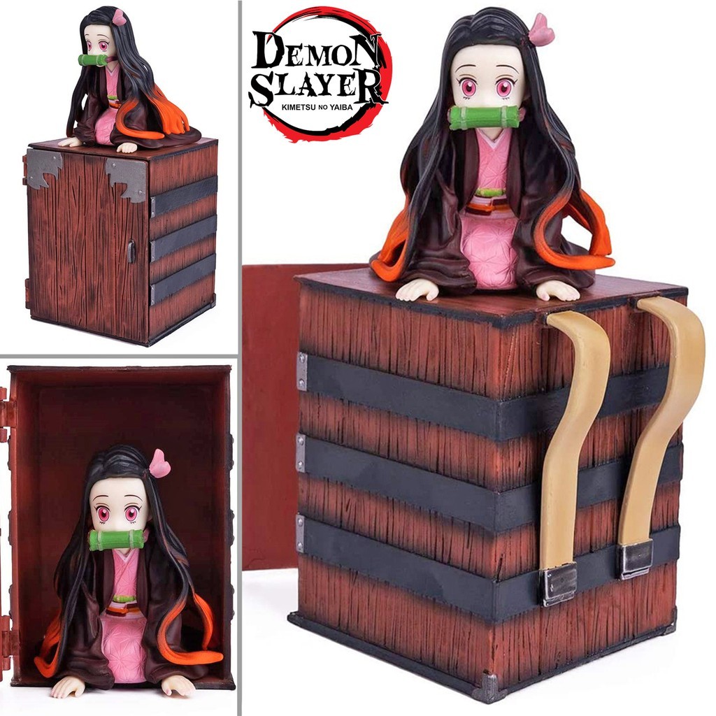 พร้อมส่ง กดต่อเวลาให้ด้วย Figure ฟิกเกอร์ Model โมเดล Demon Slayer ดาบพิฆาตอสูร Nezuko Kamado เนซึโก