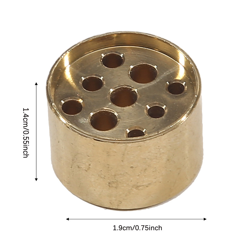 ตกแต่ง  ทองแดงบริสุทธิ์เก้าหลุมธูปแทรกขาตั้งธูปลวดกระถางธูป ตามมาตรฐาน ทองแดงบริสุทธิ์เก้าหลุมธูป - รูปที่ 4